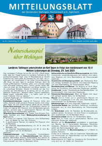 Mitteilungsblatt 26/2021