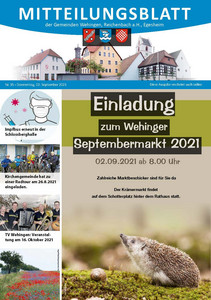 Mitteilungsblatt 35/2021