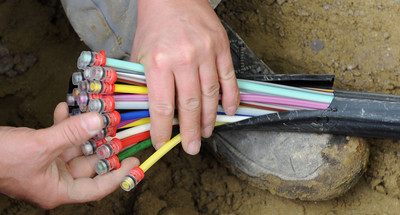 Ausbau des Breitbandnetzes in Wehingen schreitet voran - Spatenstich
